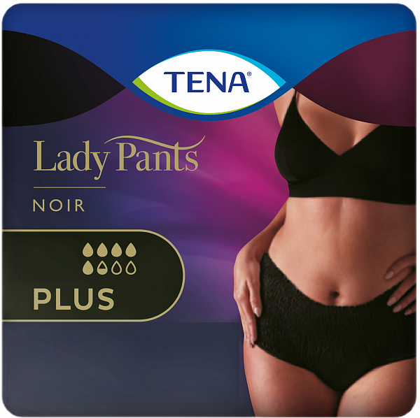ТЕНА Lady Pants Plus Noir <br>Впитывающие трусы . '123'